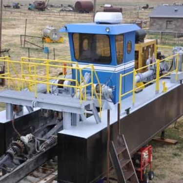 Dredging supply equipment in Texas