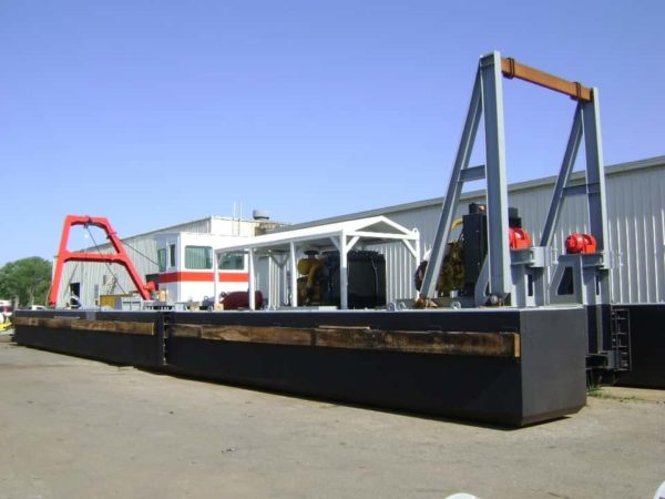 Dredging supply equipment in Texas