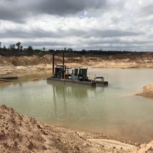 Dredging equipment rentals in Texas