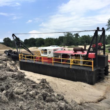 Dredging equipment rentals in Texas