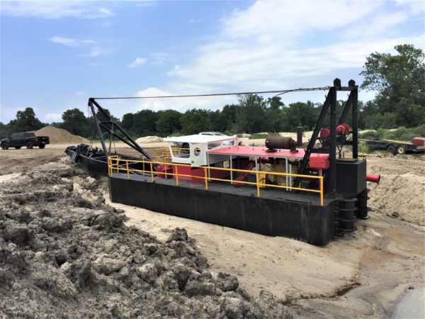 Dredging equipment rentals in Texas